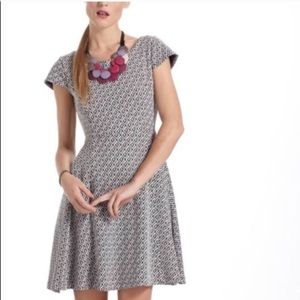 Anthropologie | Maeve Black and White Dress